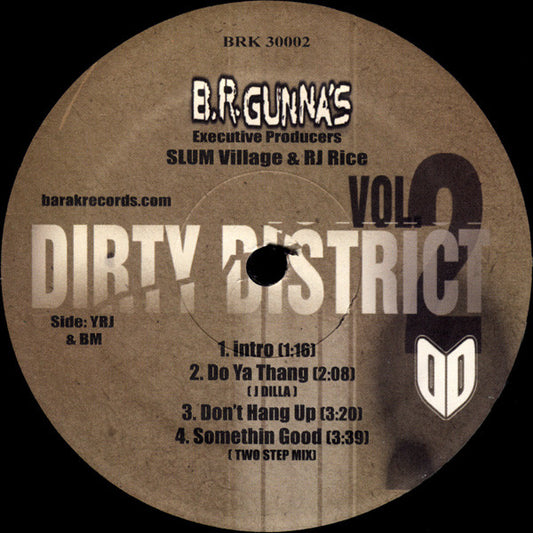 B.R. Gunna : Dirty District Vol. 2 EP (12", EP)