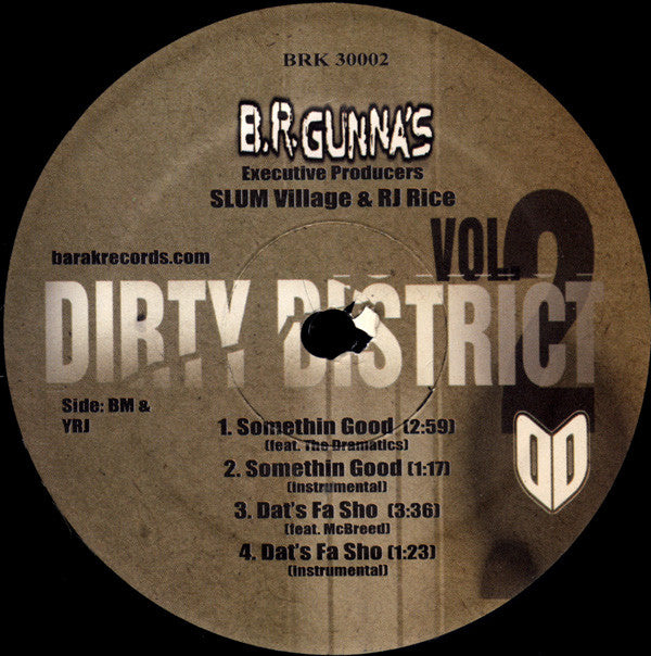 B.R. Gunna : Dirty District Vol. 2 EP (12", EP)