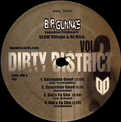 B.R. Gunna : Dirty District Vol. 2 EP (12", EP)