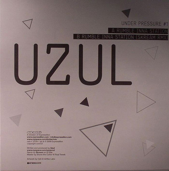 Uzul : Under Pressure #1 (12")