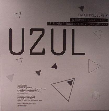 Uzul : Under Pressure #1 (12")