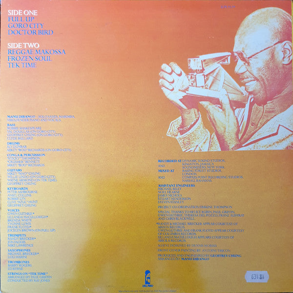 Manu Dibango : Gone Clear (LP, Album)