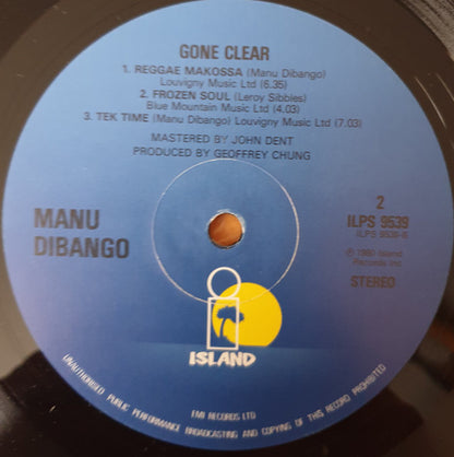 Manu Dibango : Gone Clear (LP, Album)