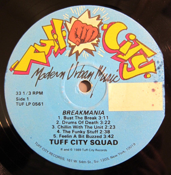 Tuff City Squad : Breakmania (LP)