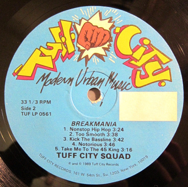 Tuff City Squad : Breakmania (LP)
