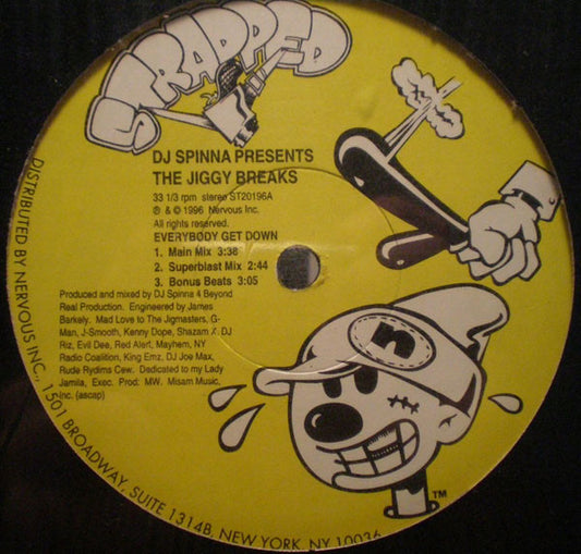 DJ Spinna : The Jiggy Breaks (12")