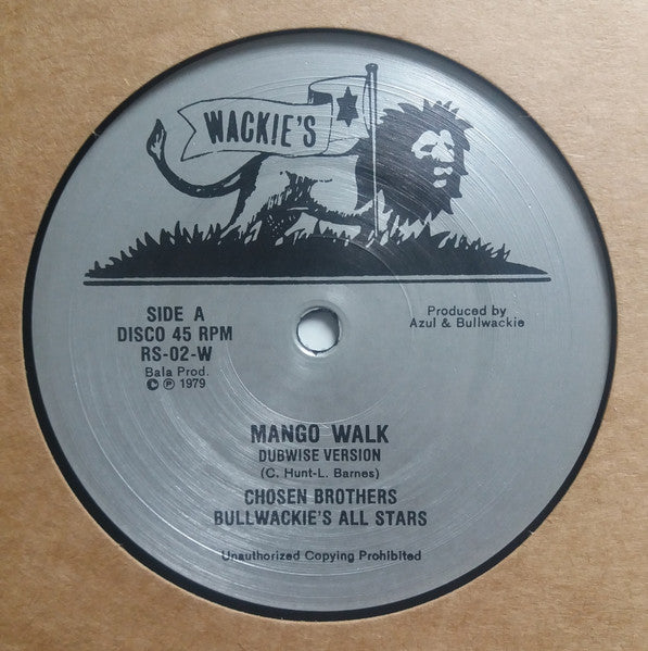 Chosen Brothers* / Bullwackie's All Stars* / Rhythm & Sound : Mango Walk (12", RP)