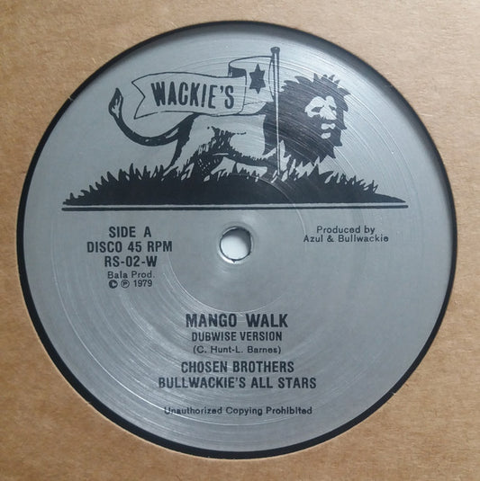 Chosen Brothers* / Bullwackie's All Stars* / Rhythm & Sound : Mango Walk (12", RP)