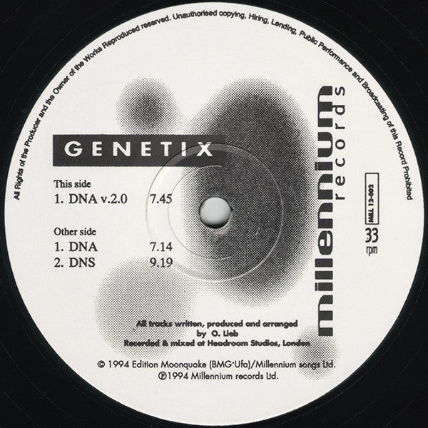 Genetix (2) : DNA v2.0 (12")
