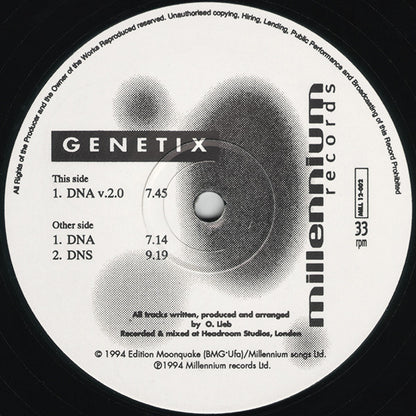 Genetix (2) : DNA v2.0 (12")
