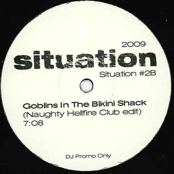 Situation (2) : Late In The Love Break/Goblins In The Bikini Shack (12", Promo)