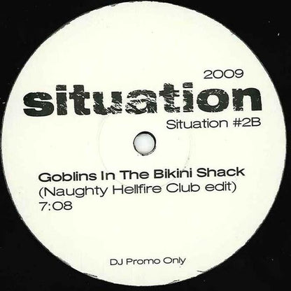 Situation (2) : Late In The Love Break/Goblins In The Bikini Shack (12", Promo)