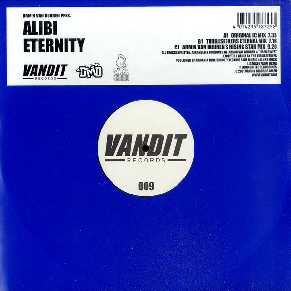 Armin van Buuren Pres. Alibi : Eternity (12")