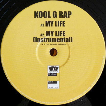 Kool G Rap : My Life (12")