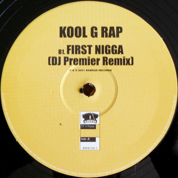 Kool G Rap : My Life (12")