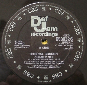 Original Concept : Charlie Sez (12")