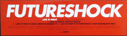 Futureshock : Late At Night (12", Promo)