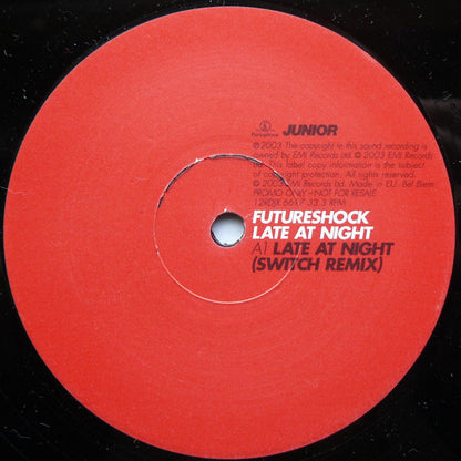 Futureshock : Late At Night (12", Promo)