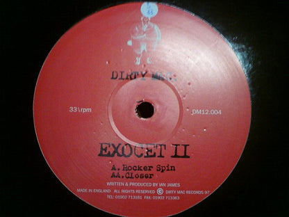 Exocet : Rocker Spin / Closer (12")
