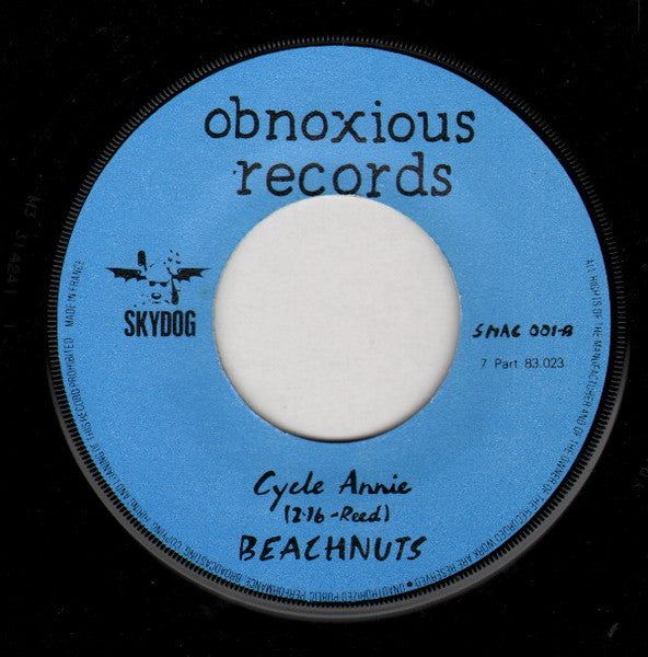 Roughnecks* / Beachnuts* : Youre Driving Me Insane (7", Single, Unofficial, Blu)