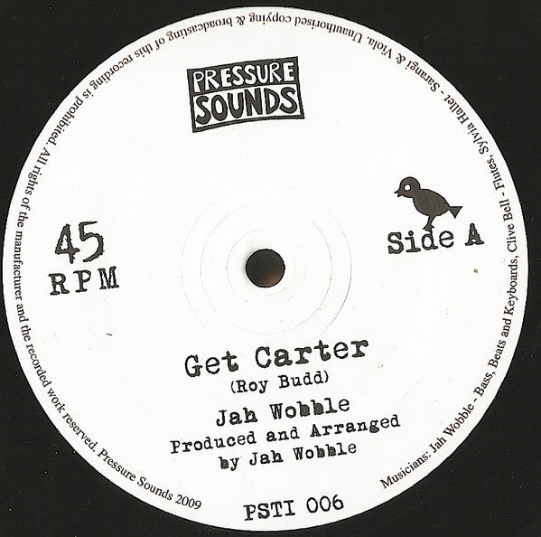 Jah Wobble : Get Carter (10")