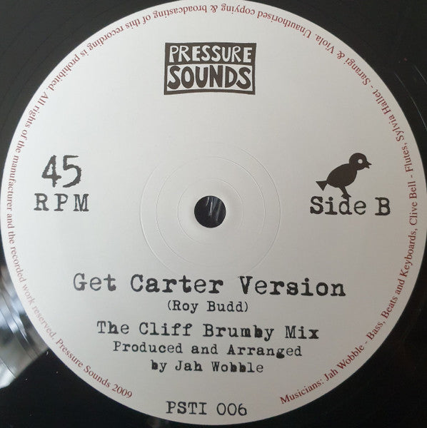 Jah Wobble : Get Carter (10")