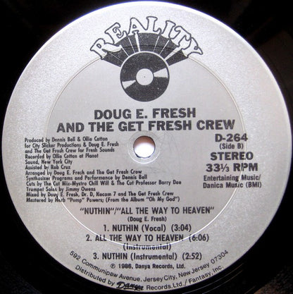 Doug E. Fresh And The Get Fresh Crew : All The Way To Heaven (12")