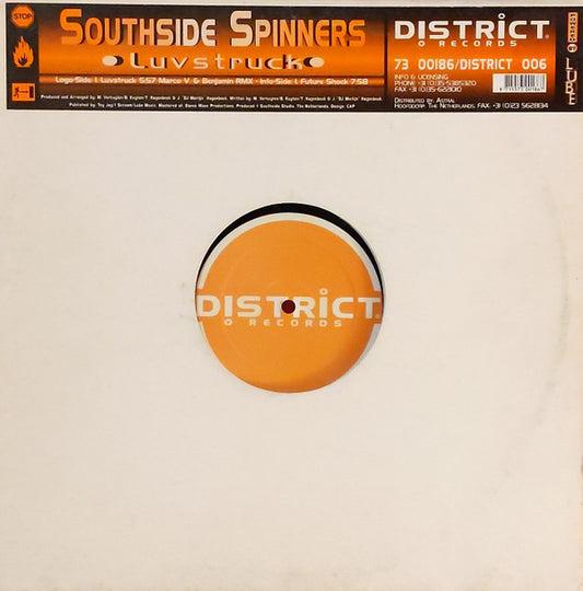 Southside Spinners : Luvstruck (12")