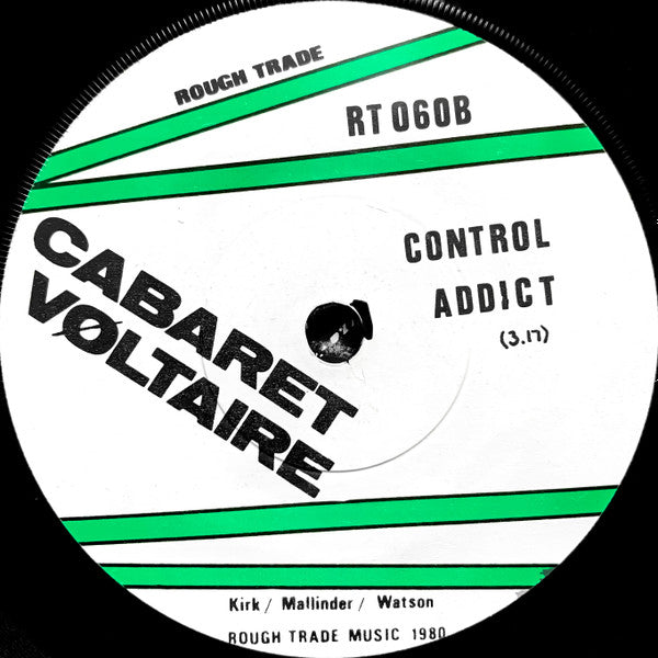 Cabaret Vøltaire* : Seconds Too Late (7", Single, Dee)
