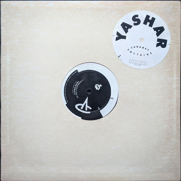 Cabaret Voltaire : Yashar (12")