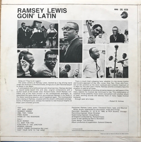 Ramsey Lewis : Goin' Latin (LP, Album, Mono)
