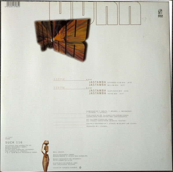 York Feat. Jamila : Jastamba (12")