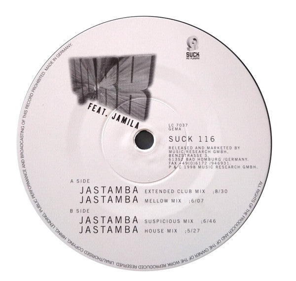 York Feat. Jamila : Jastamba (12")