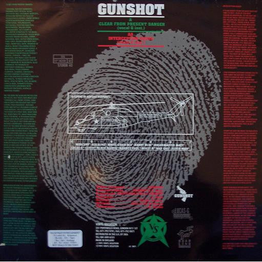 Gunshot : Clear From Present Danger / Interception Squad (12")
