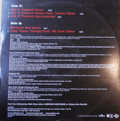 Mobb Deep : Got It Twisted (12", Promo)