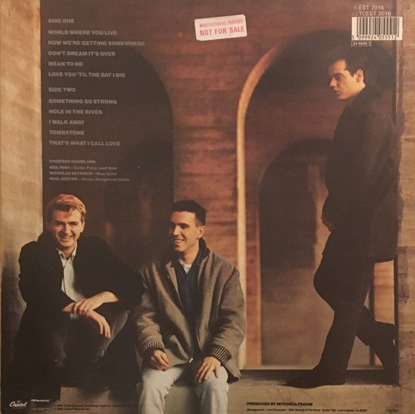 Crowded House : Crowded House (LP, Album)