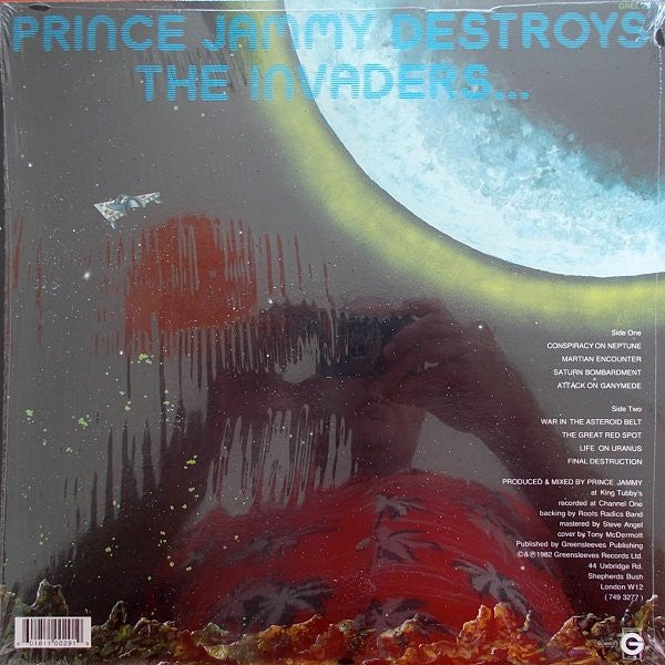 Prince Jammy : Prince Jammy Destroys The Invaders... (LP, Album, RE)