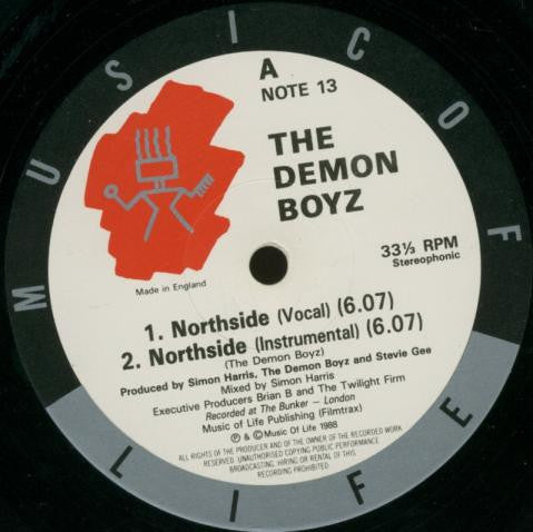 Demon Boyz : Northside (12")