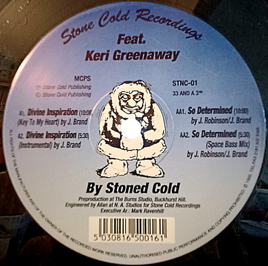 Stoned Cold, Keri Greenaway : Divine Inspiration  (12", Maxi)