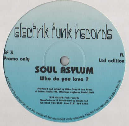 Soul Asylum : Who Do You Love ? (12", Ltd, Promo)