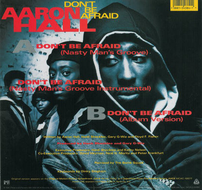 Aaron Hall : Don't Be Afraid (12", Single)