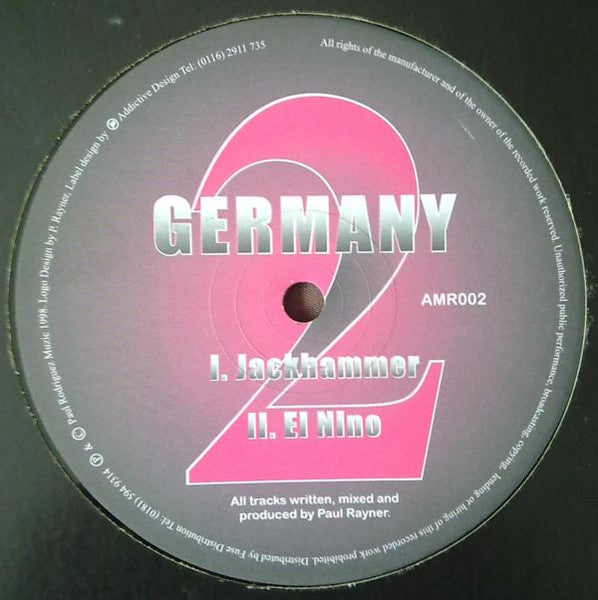 Rayner : Germany 2 (12")