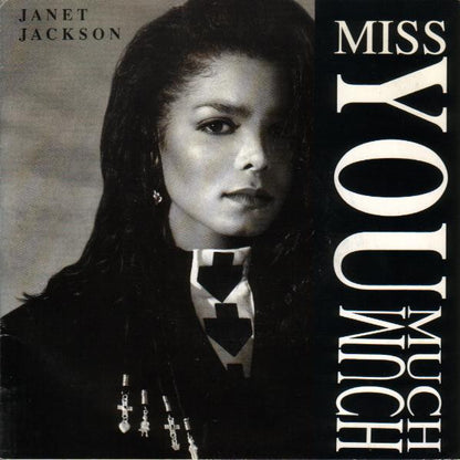 Janet Jackson : Miss You Much (7", Single, Promo)