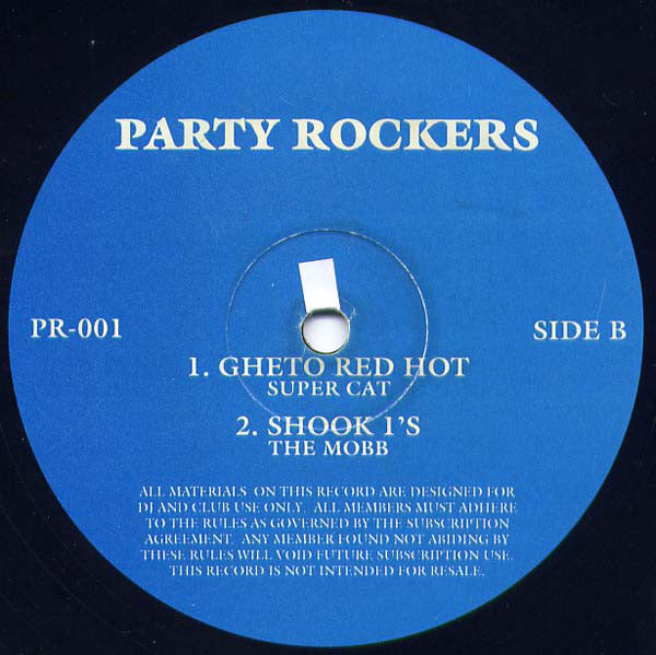 Various : Party Rockers (12", Unofficial)