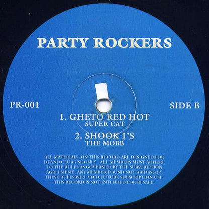 Various : Party Rockers (12", Unofficial)