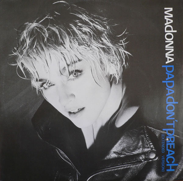 Madonna : Papa Don't Preach (12", Single, Dam)