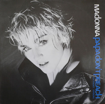 Madonna : Papa Don't Preach (12", Single, Dam)