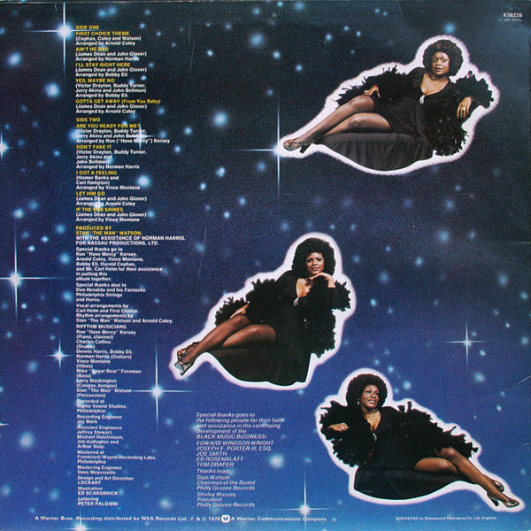 First Choice : So Let Us Entertain You (LP, Album)