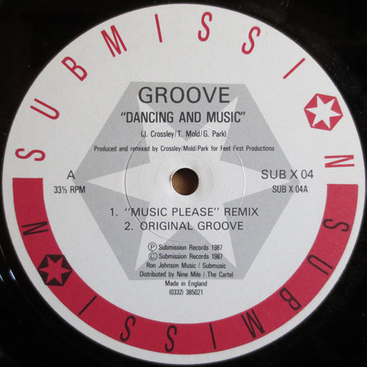 Groove : Dancing And Music / Submit (To The Beat) (12", Single)