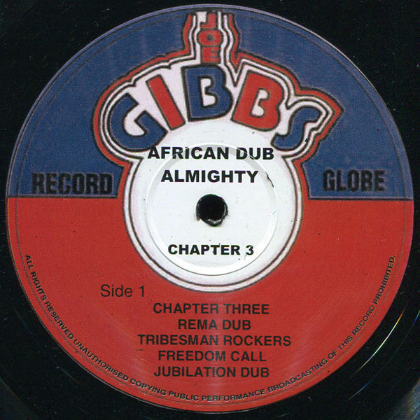 Joe Gibbs & The Professionals : African Dub All-Mighty - Chapter 3 (LP, Album, RE)